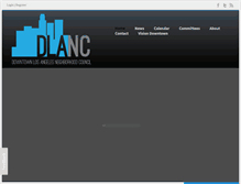 Tablet Screenshot of dlanc.org